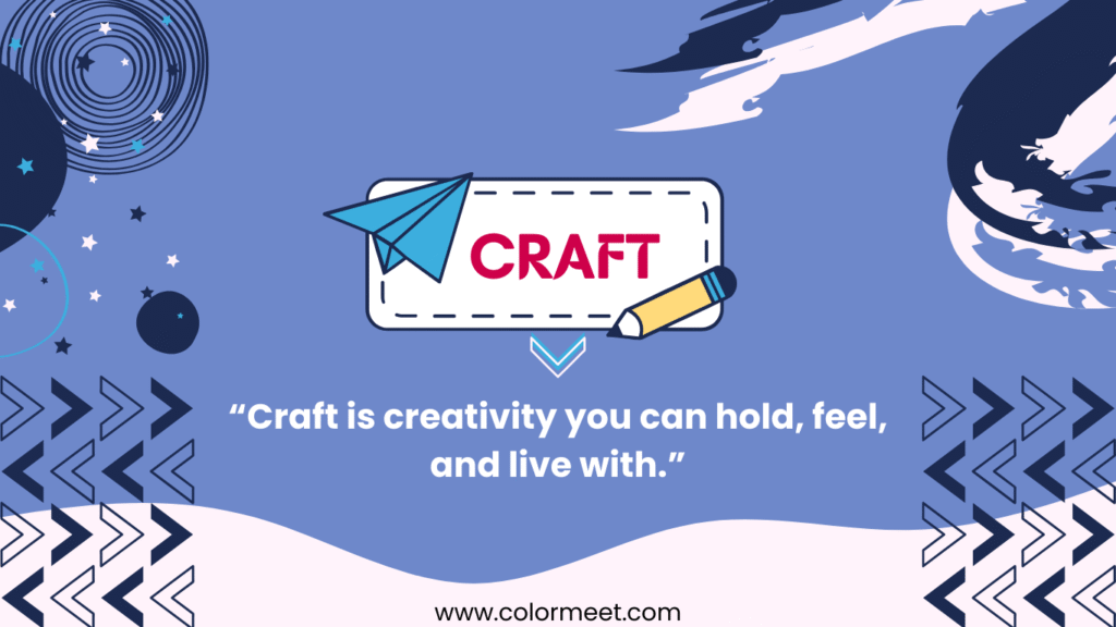 Decorate your home with creative handmade crafts